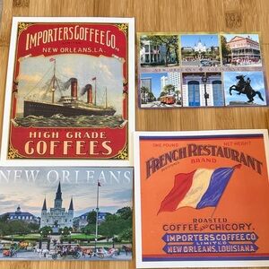 New Orleans Coffee and Chicory Postcards